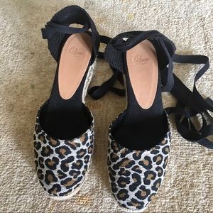 Castaner carina leopard espadrilles
